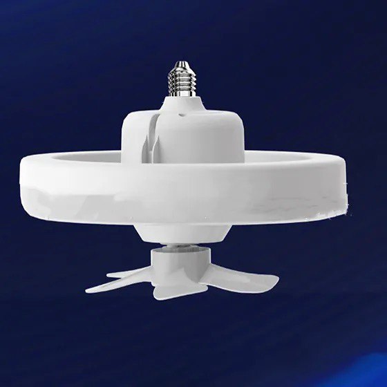 2 in 1 Swivel Fan LED Lamp