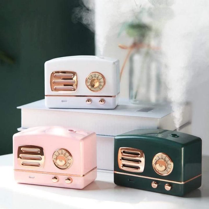 RETRO RADIO AROMA DIFFUSER HUMIDIFIER