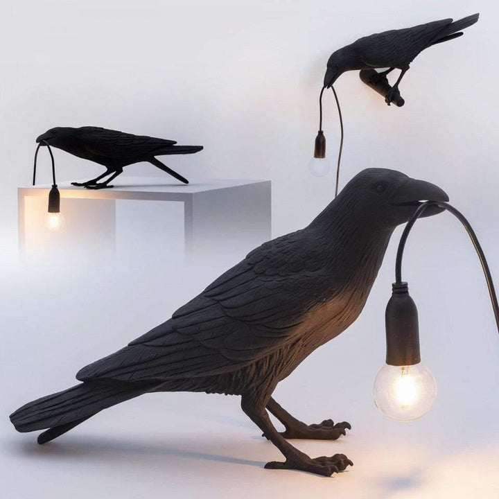 THE RAVEN BIRD LAMP