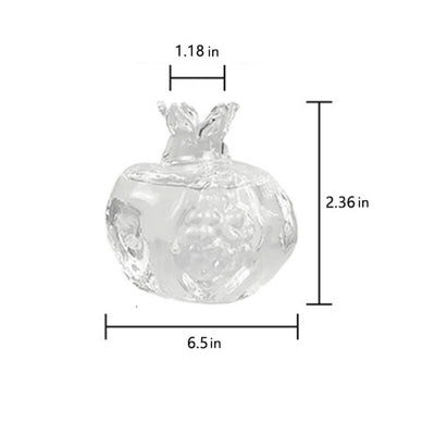 POMEGRANATE GLASS HYDROPONIC PROPAGATION VASE