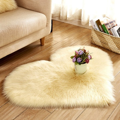 SOFT FAUX SHEEPSKIN AREA RUGS