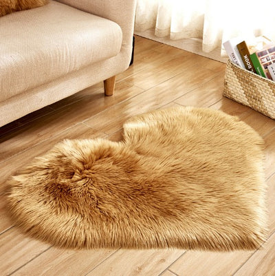 SOFT FAUX SHEEPSKIN AREA RUGS