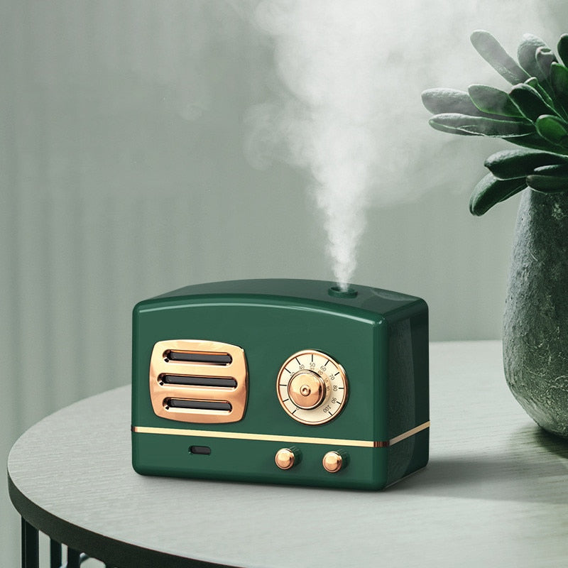 RETRO RADIO AROMA DIFFUSER HUMIDIFIER