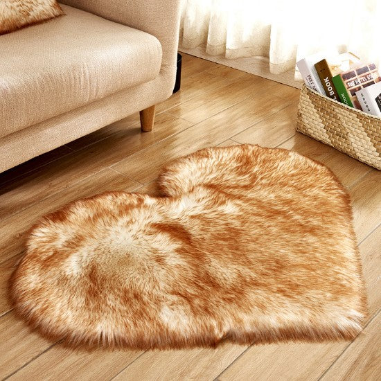 SOFT FAUX SHEEPSKIN AREA RUGS