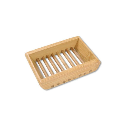 NATURAL BAMBOO SOAP DISH