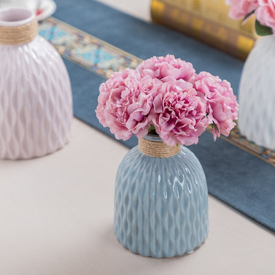 TEXTURED CERAMIC VASE