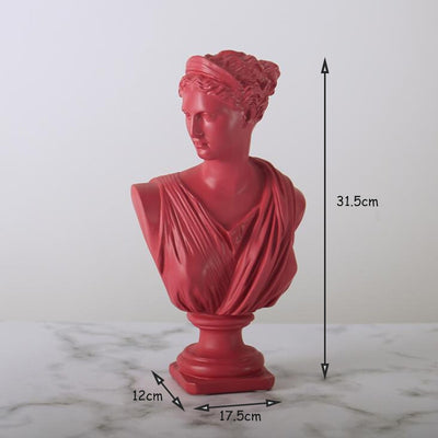 CLASSIC GREEK BUST STATUETTE