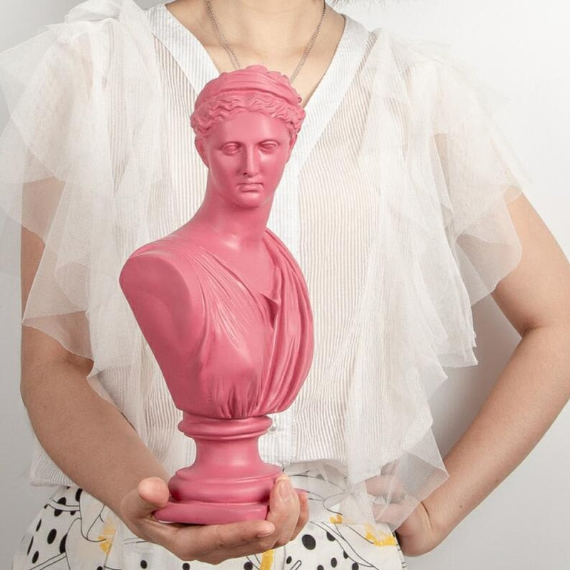 CLASSIC GREEK BUST STATUETTE