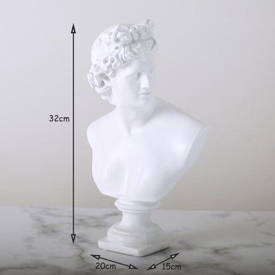 CLASSIC GREEK BUST STATUETTE