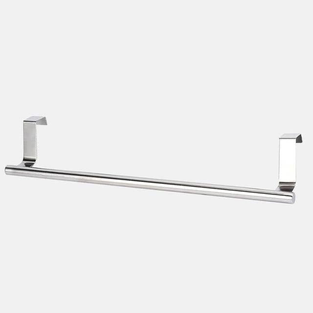 Over Cabinet Door Stainless Steel Towel Rack