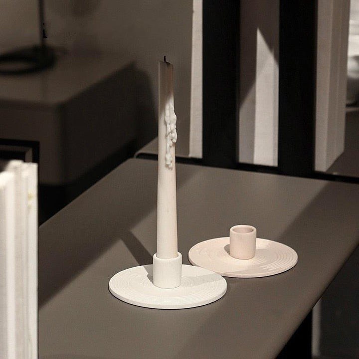 PIN POINT CERAMIC CANDLE HOLDERS