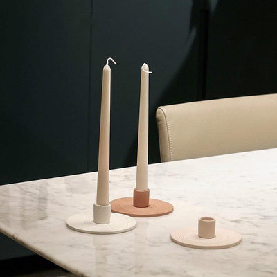 PIN POINT CERAMIC CANDLE HOLDERS