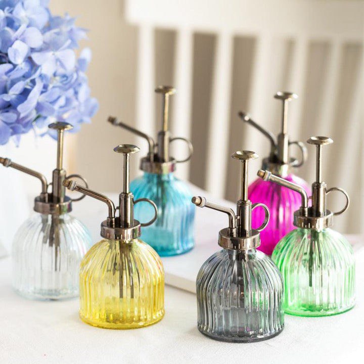 COLORED GLASS PLANT MISTER SPRAY BOTTLE