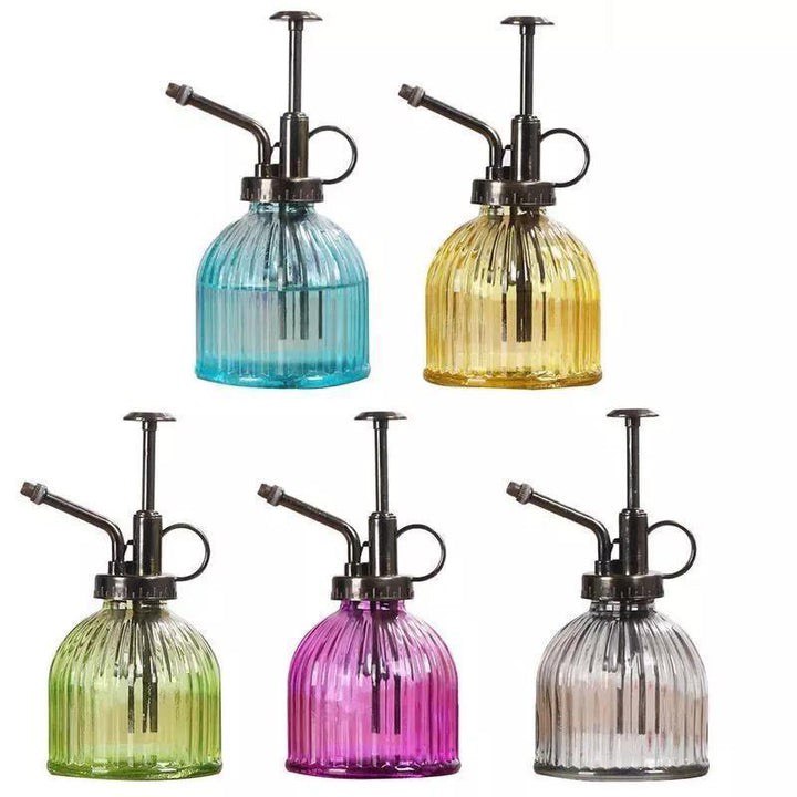 COLORED GLASS PLANT MISTER SPRAY BOTTLE