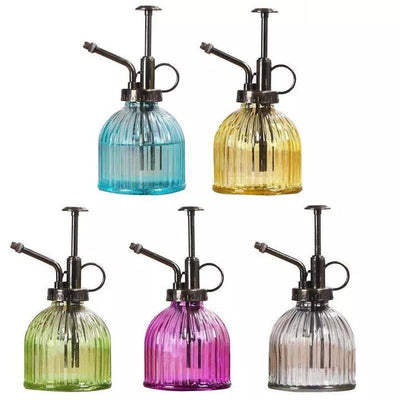 COLORED GLASS PLANT MISTER SPRAY BOTTLE