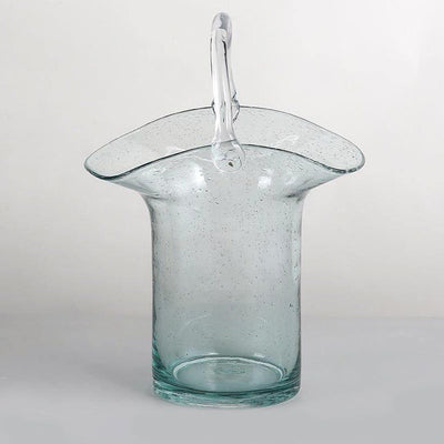 TOTE BAG & BASKET GLASS VASE