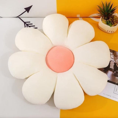 FLOWER SHAPED CUSHION THROW PILLOW