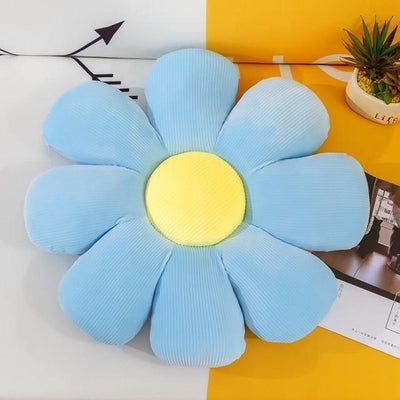 FLOWER SHAPED CUSHION THROW PILLOW