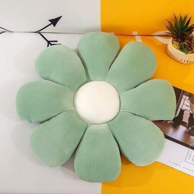 FLOWER SHAPED CUSHION THROW PILLOW