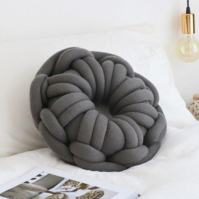 BEIGNET DONUT PILLOW