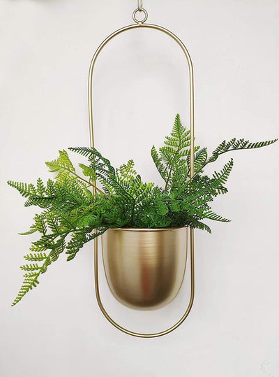 HALO METAL HANGING PLANTER