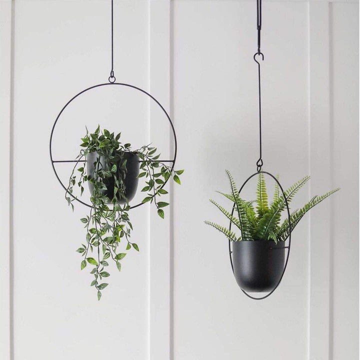 HALO METAL HANGING PLANTER