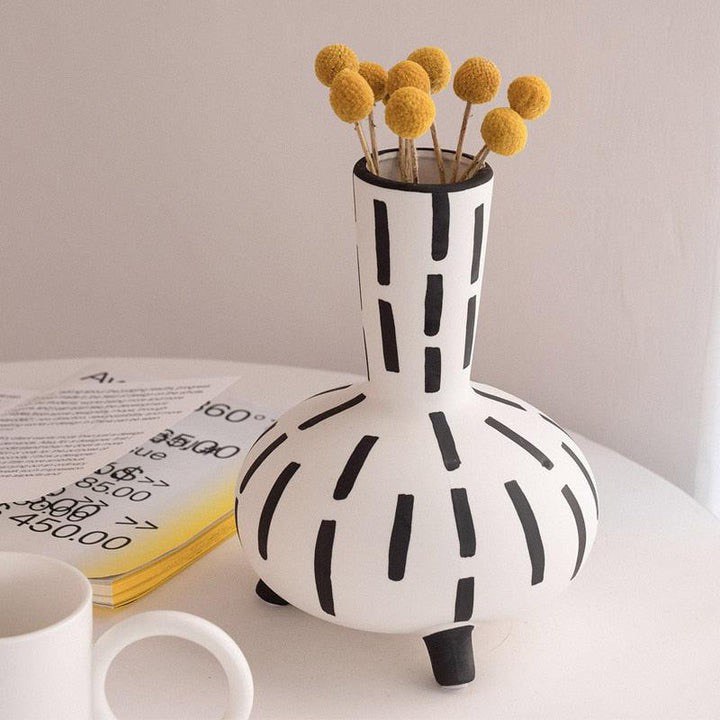 TRIBAL SPOTS CERAMIC ACCENTS & VASES