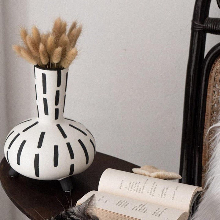 TRIBAL SPOTS CERAMIC ACCENTS & VASES