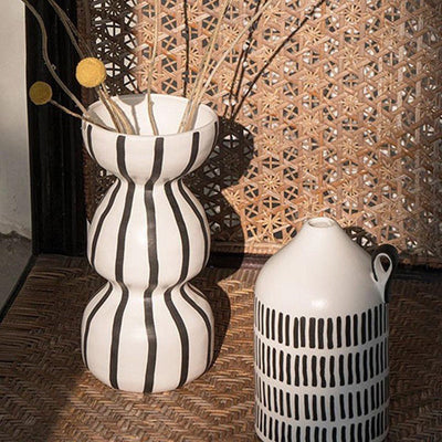 TRIBAL SPOTS CERAMIC ACCENTS & VASES