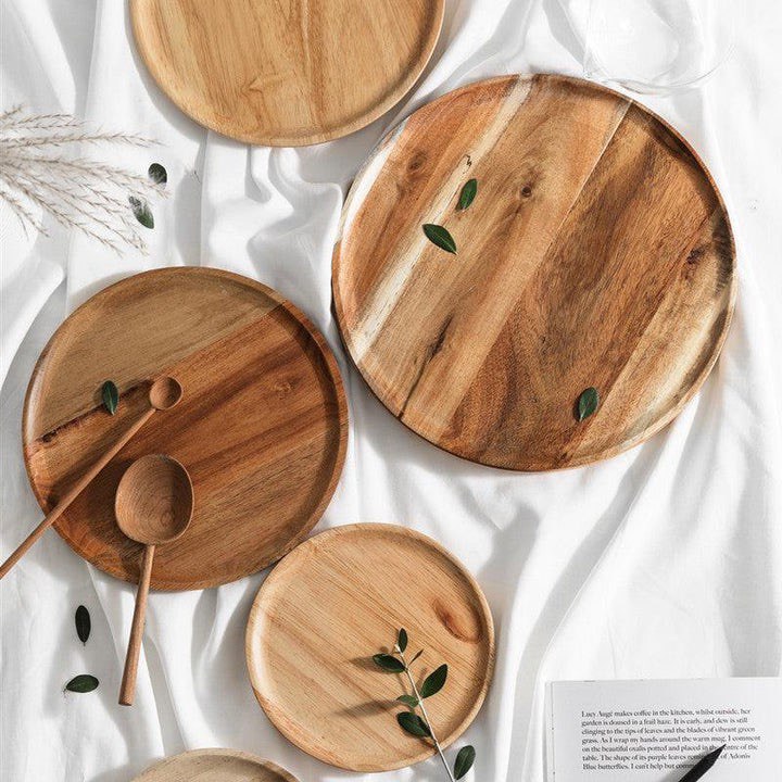 JILLIAN WOOD PLATES