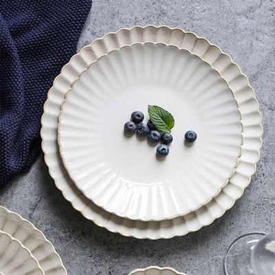 ESME SCALLOPED DINNERWARE + SERVEWARE