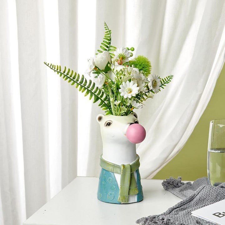 BUBBLEGUM ANIMAL VASE