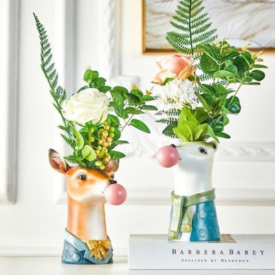 BUBBLEGUM ANIMAL VASE