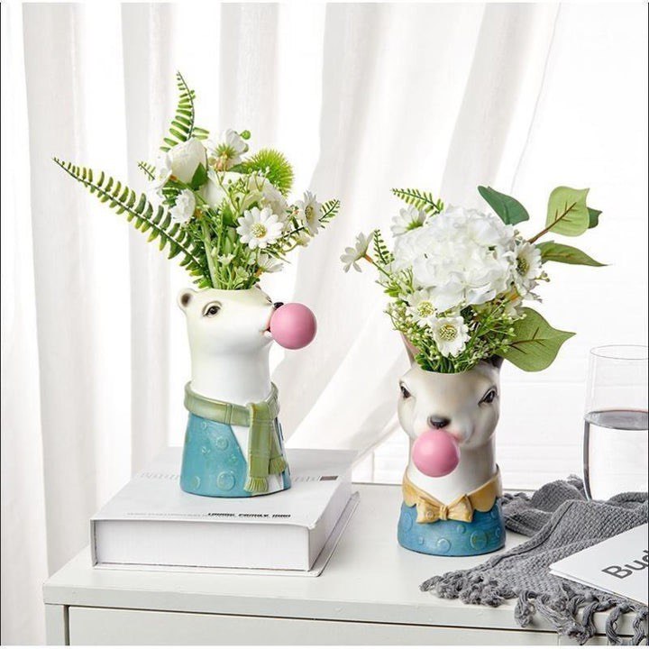 BUBBLEGUM ANIMAL VASE