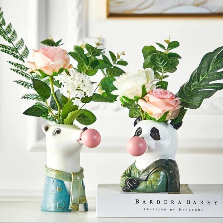 BUBBLEGUM ANIMAL VASE