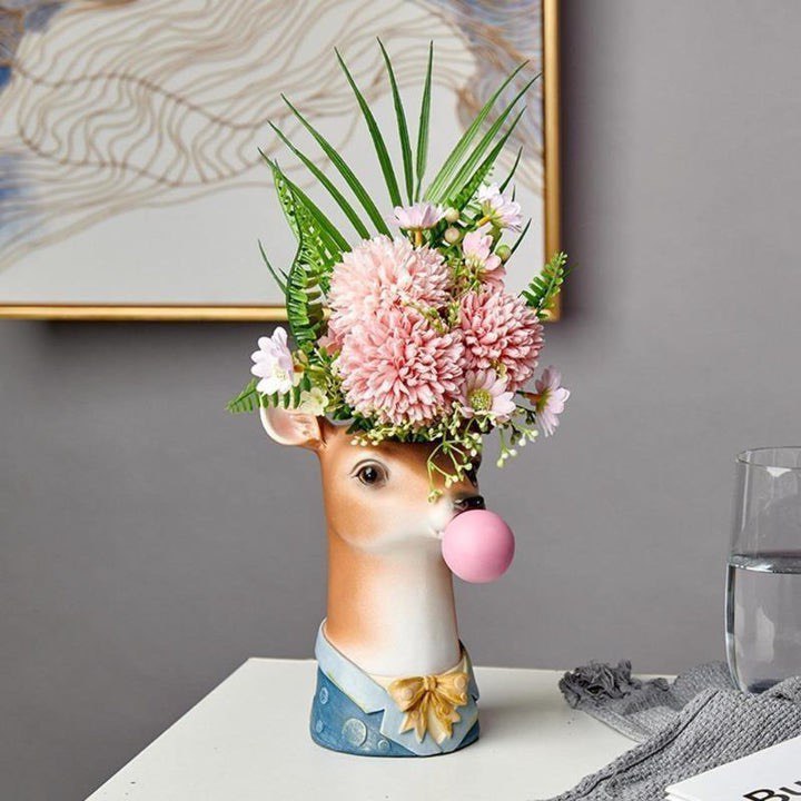 BUBBLEGUM ANIMAL VASE