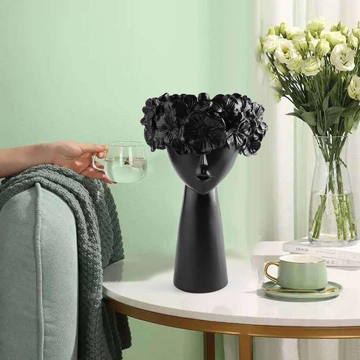 COLORFUL FLOWER CROWN VASE