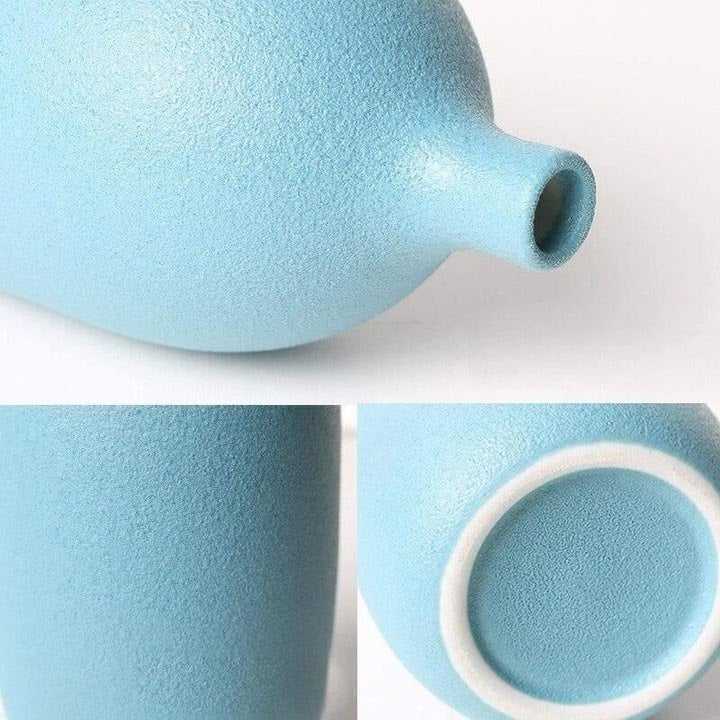 COLOR RICH CERAMIC VASES